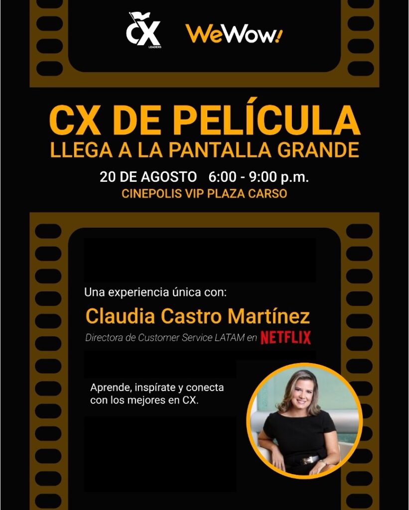 CX de Película: Llega a la pantalla grande
